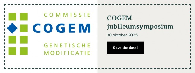 SAVE THE DATE: COGEM jubileumsymposium